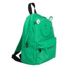 Boys Green Frog Backpack, 1, hi-res
