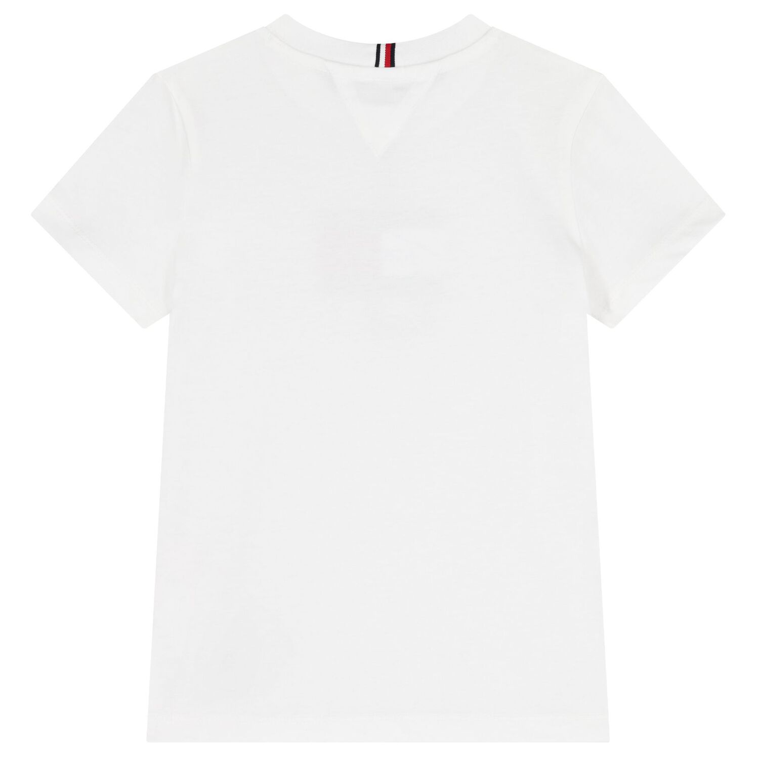 Boys White Logo T-Shirt, 3, hi-res