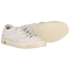 Ivory Logo Leather Trainers, 1, hi-res