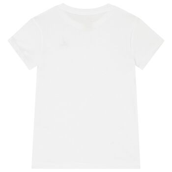 Boys White Jordan Logo T-Shirt