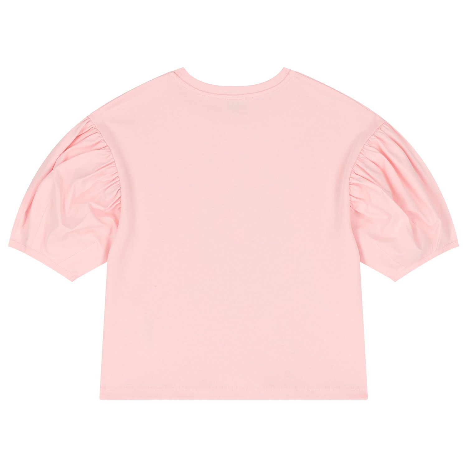 Girls Pink Logo Flower T-Shirt, 1, hi-res