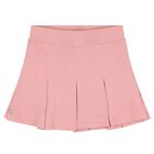 Girls Pink Logo Skort Set, 1, hi-res
