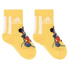 Multi-Coloured Disney Logo Socks ( 5-Pack ), 1, hi-res