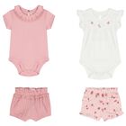 Baby Girls Pink Shorts Set ( 2-Pack ), 1, hi-res