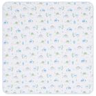 Baby Boys White & Blue Dinosaur Era Blanket, 1, hi-res