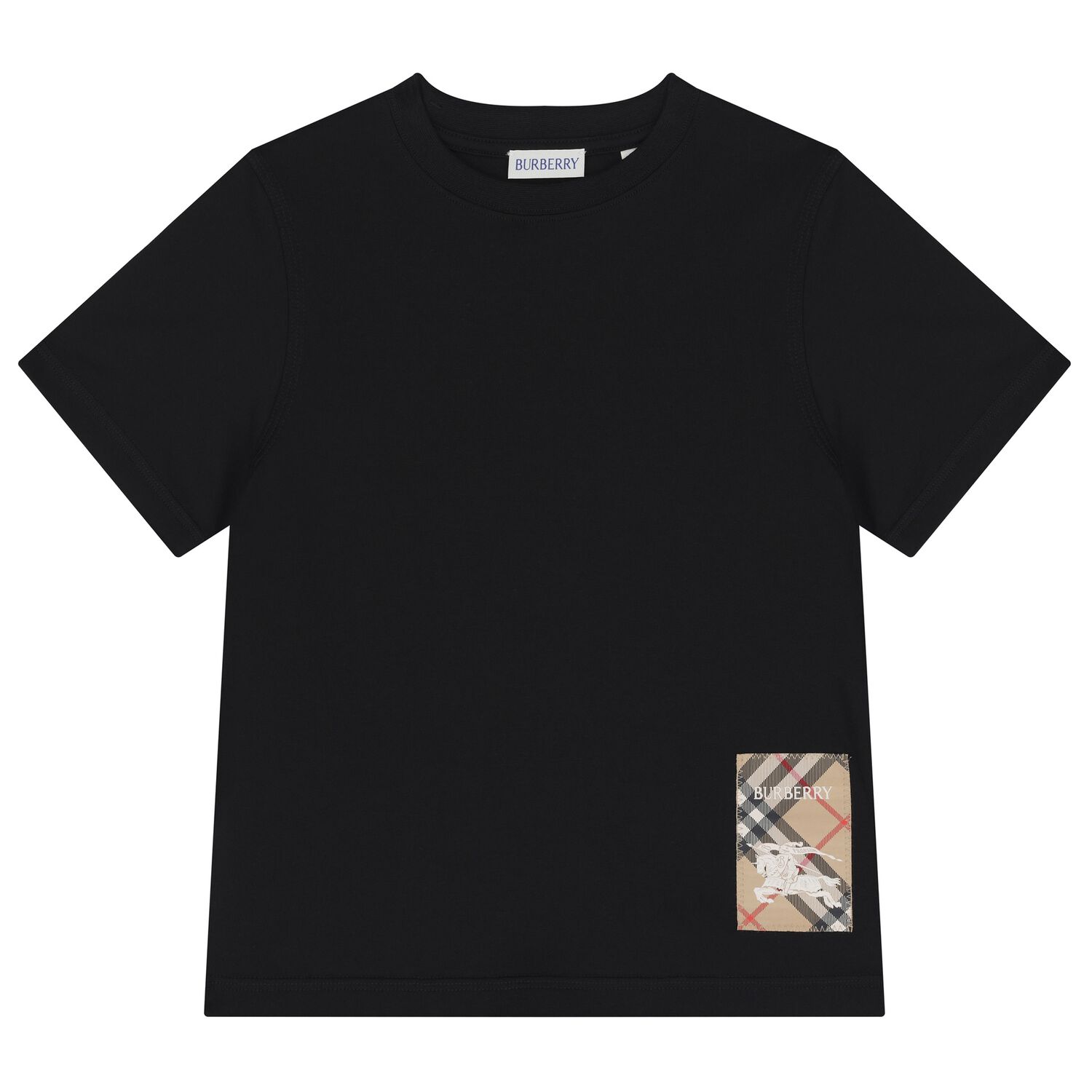 Boys Black EKD Logo T-Shirt, 1, hi-res image number null