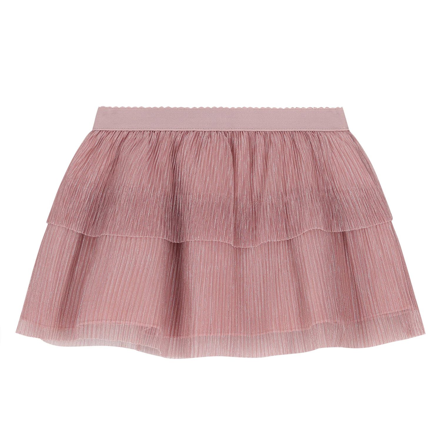 Younger Girls Pink & Ivory Skirt Set, 1, hi-res image number null