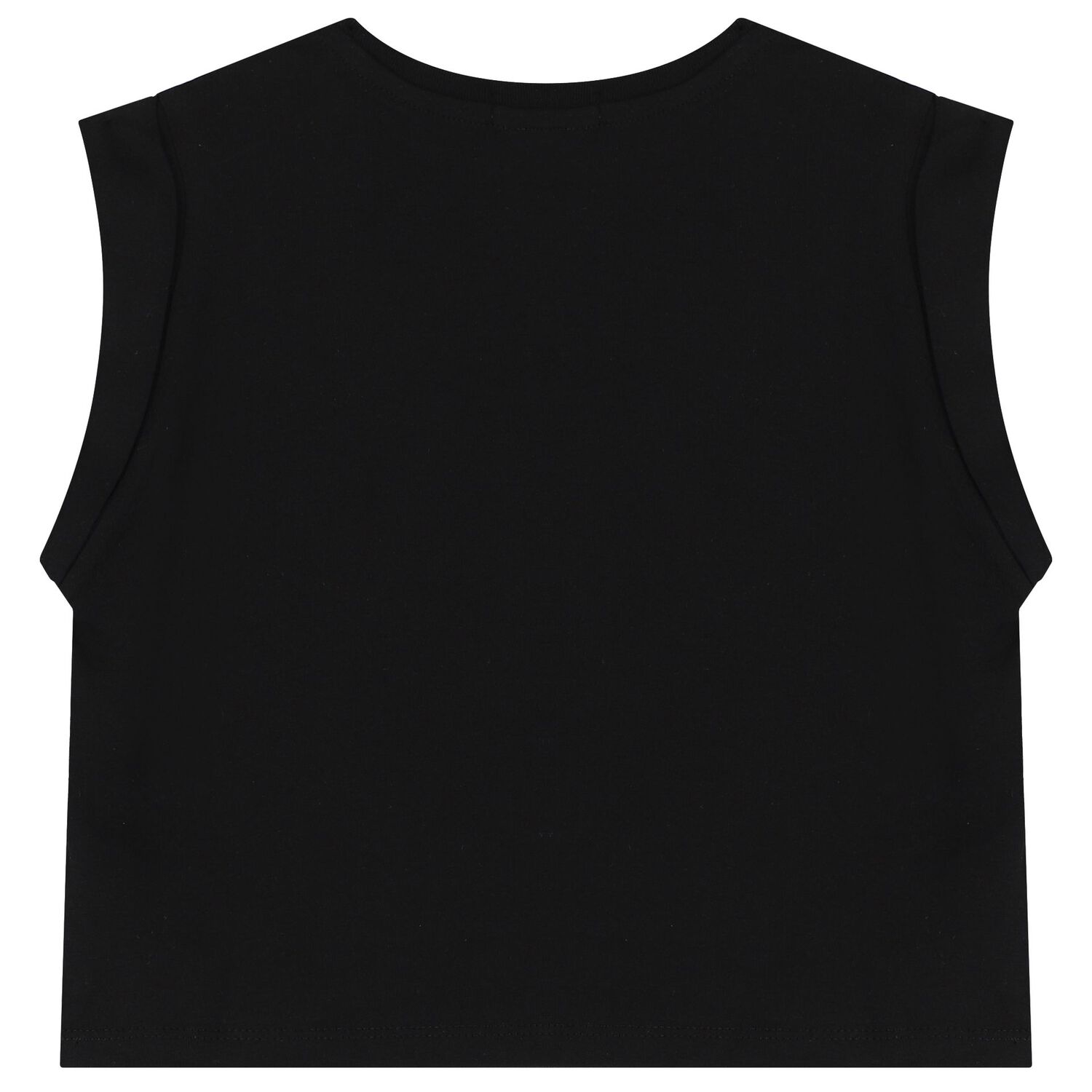 Girls Black Logo T-Shirt, 1, hi-res image number null