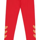 Girls Red Heart Leggings, 2, hi-res