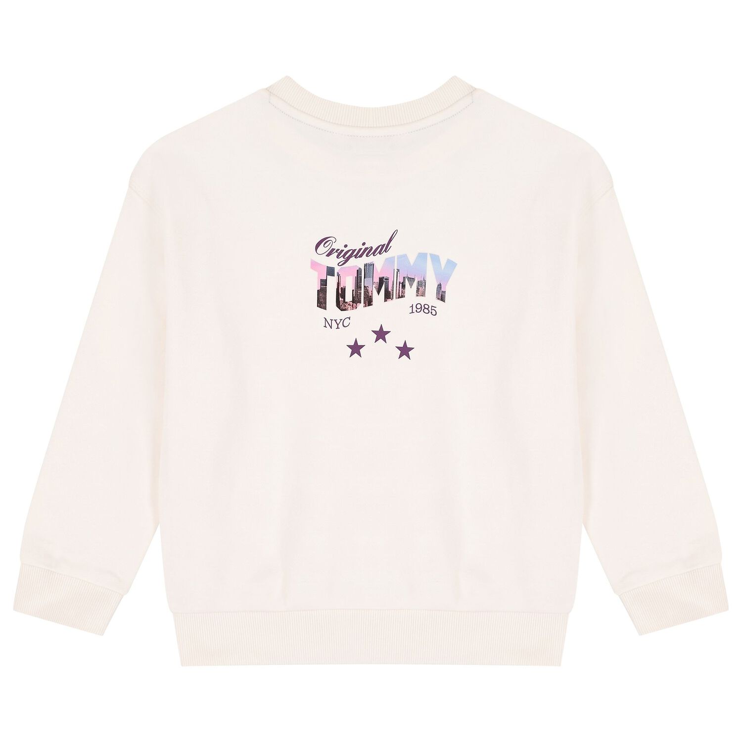 Girls Ivory Logo Sweatshirt, 1, hi-res