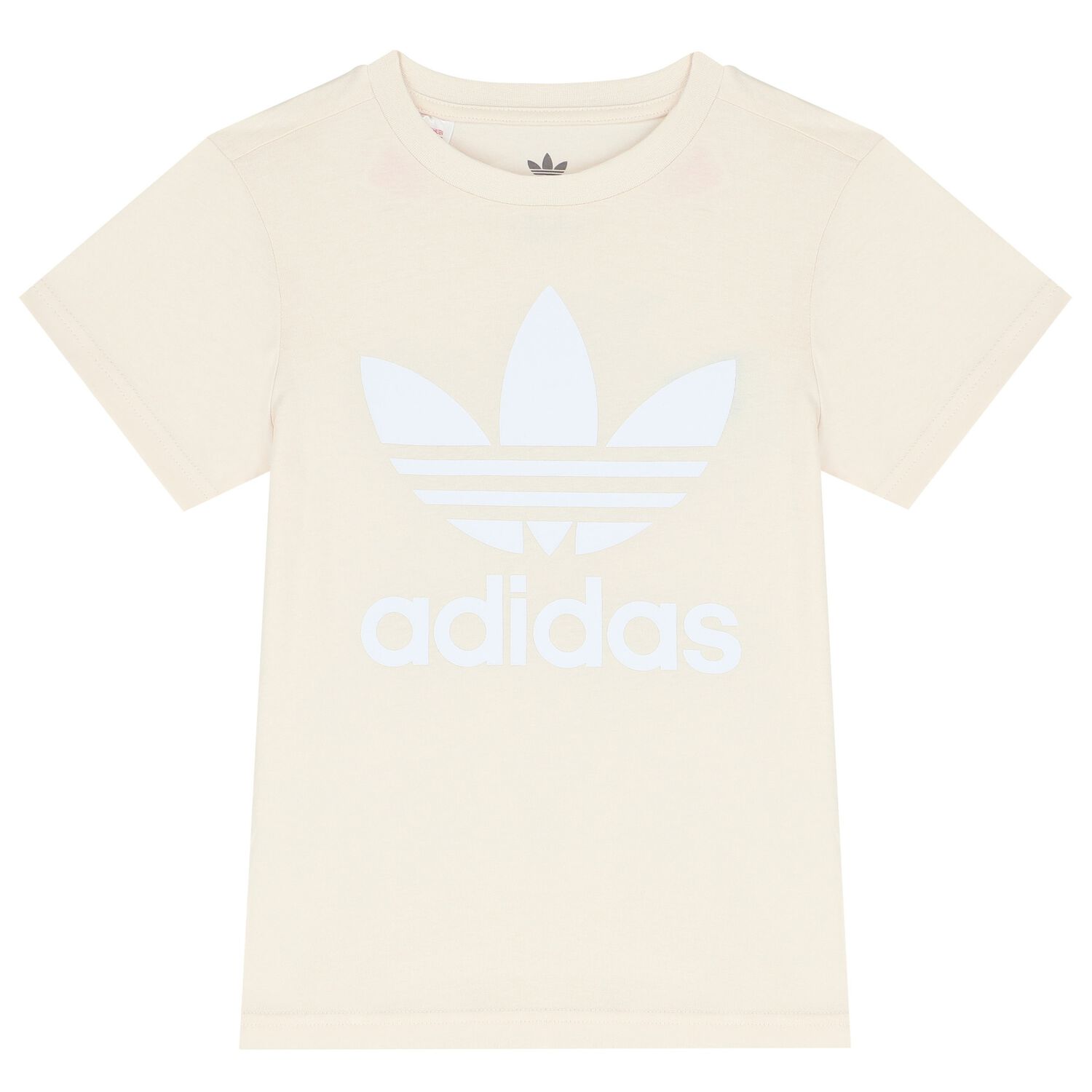 Ivory Trefoil Logo T-Shirt, 2, hi-res image number null