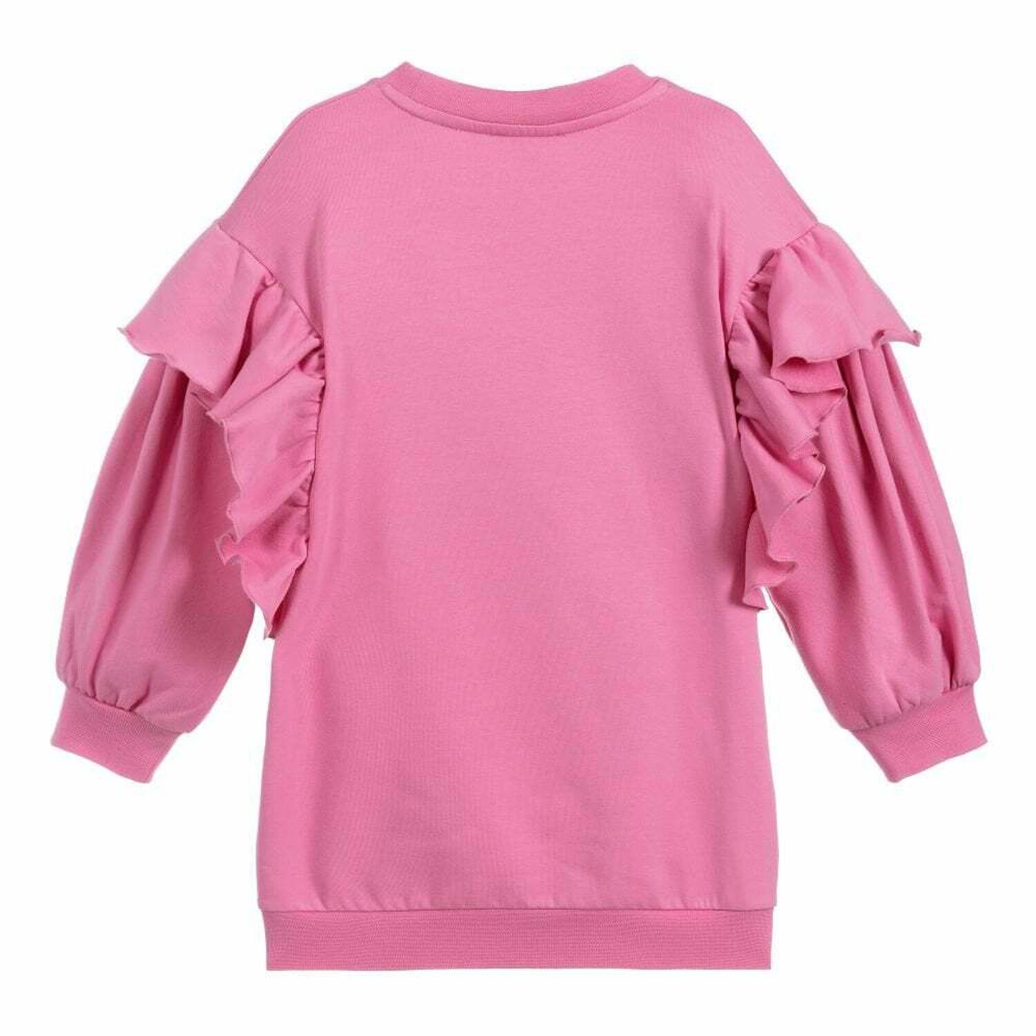 Girls Pink Alice In Wonderland Dress, 1, hi-res image number null