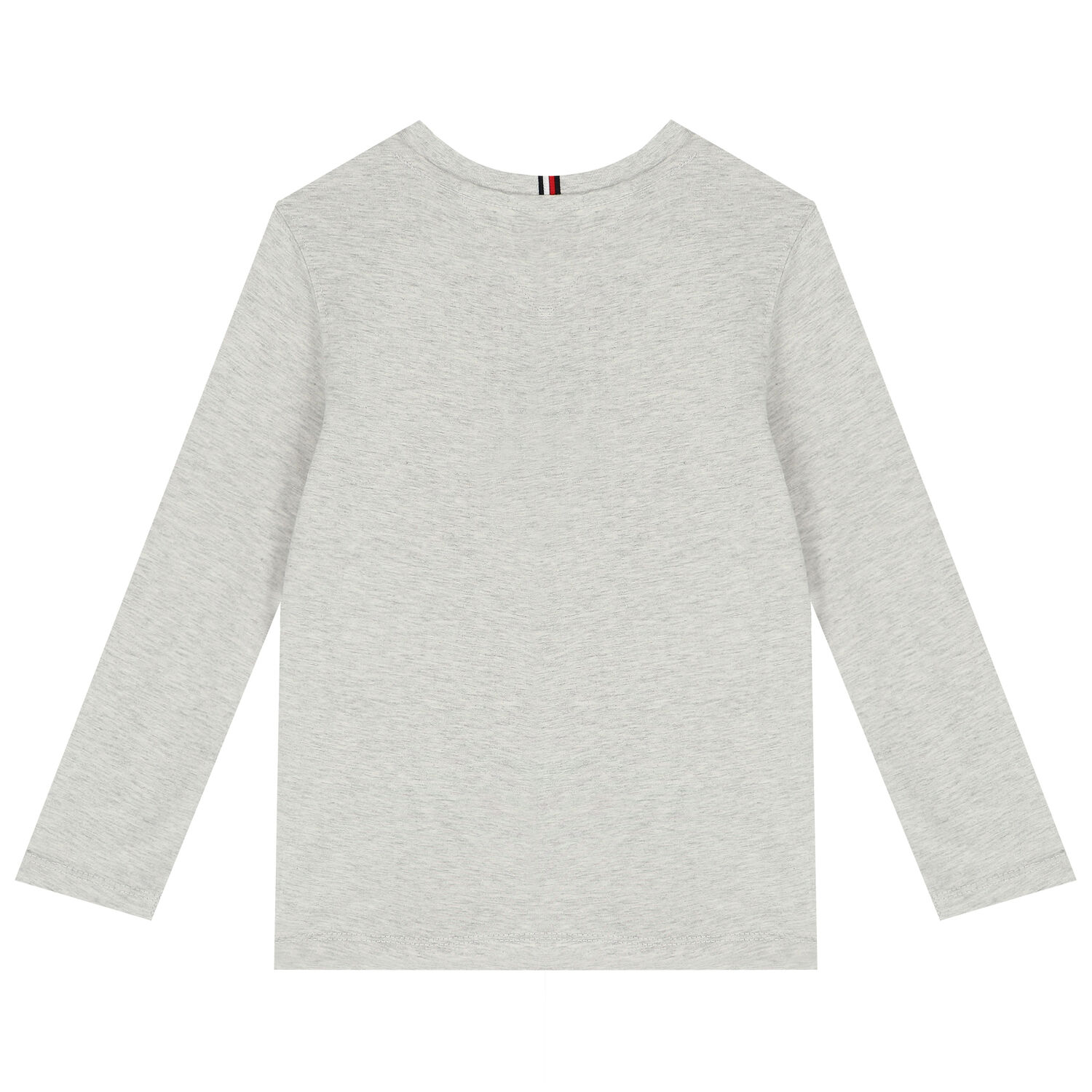 Boys Grey Logo Long Sleeve Top, 2, hi-res
