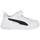 White & Black Trinity 2 Trainers, 1, hi-res