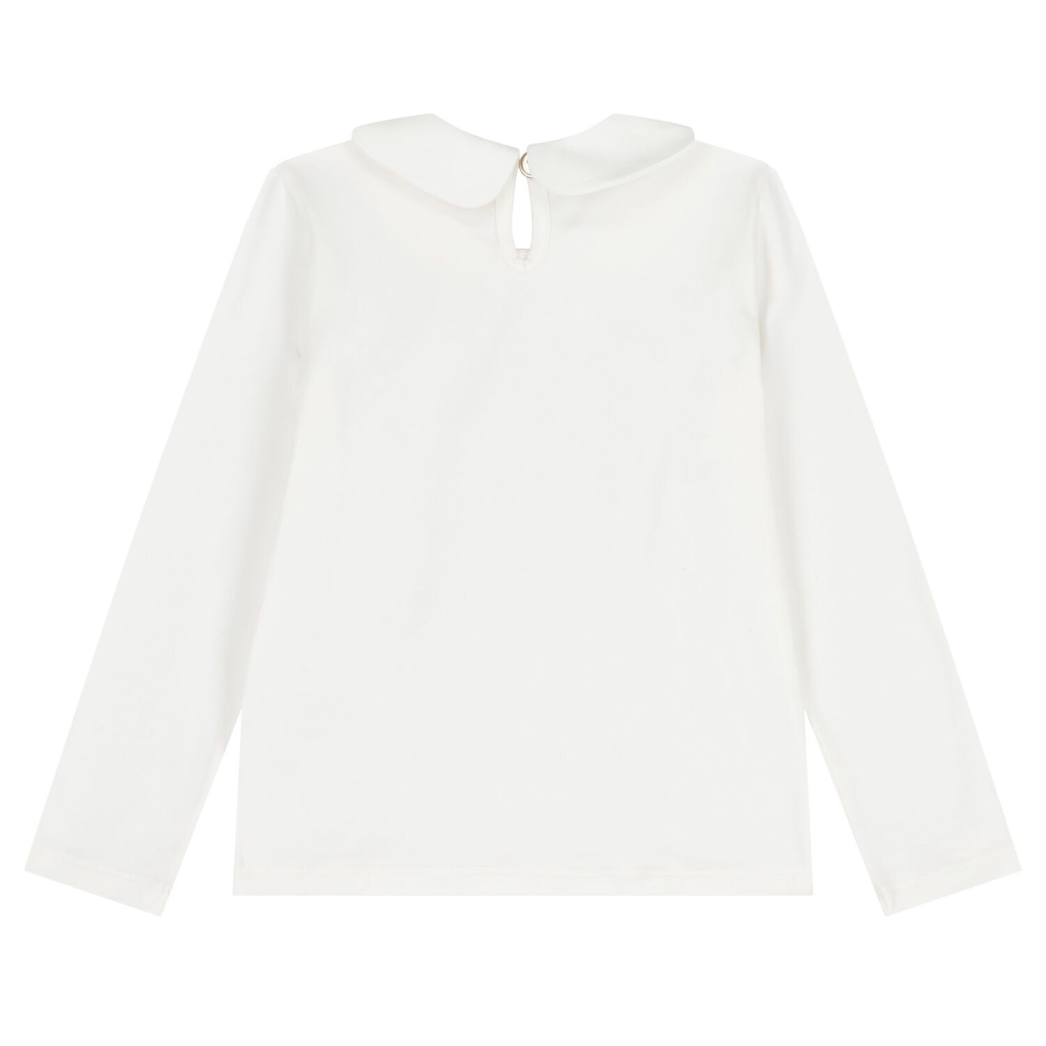 Girls White & Blue Logo Swirl Skirt Set, 1, hi-res