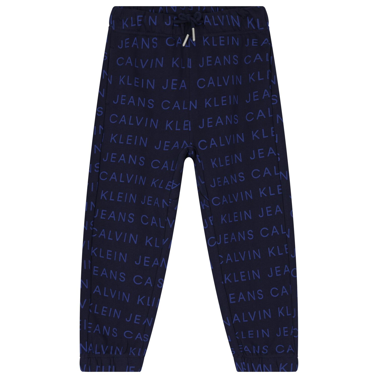 Boys Navy Blue Logo Joggers, 1, hi-res image number null
