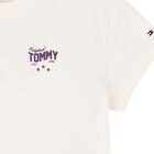 Girls Ivory Logo T-Shirt, 1, hi-res
