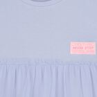 Girls Purple Tulle Dress, 1, hi-res