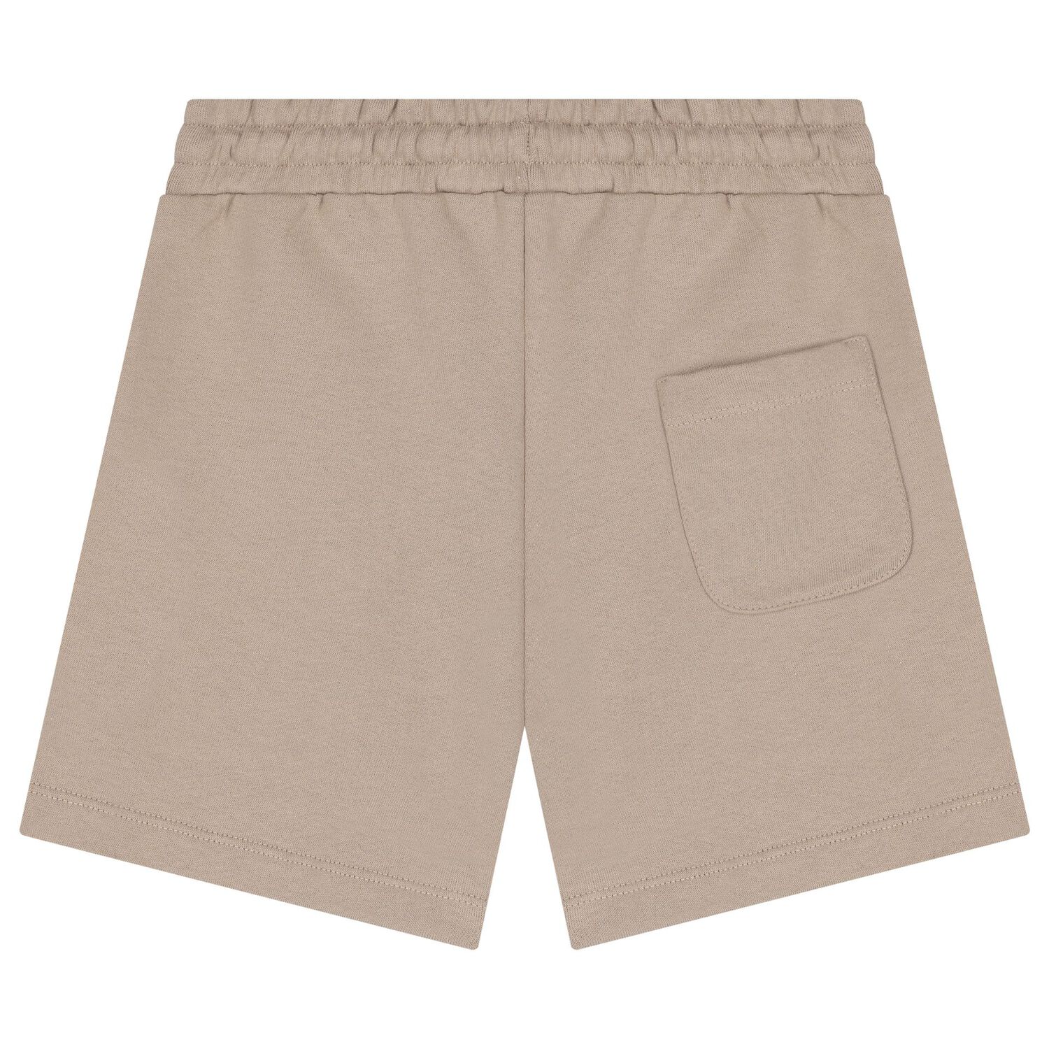 Boys Beige Logo Shorts, 3, hi-res