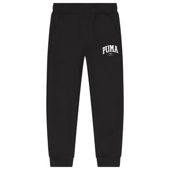 Boys Black Logo Joggers
