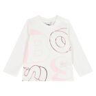 Younger Girls Pink & White Logo Tracksuit Set, 1, hi-res