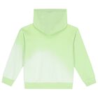Boys Green Logo Hooded Top, 1, hi-res