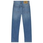 Boys Blue Denim Jeans, 1, hi-res