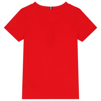 Boys Red  Logo T-Shirt