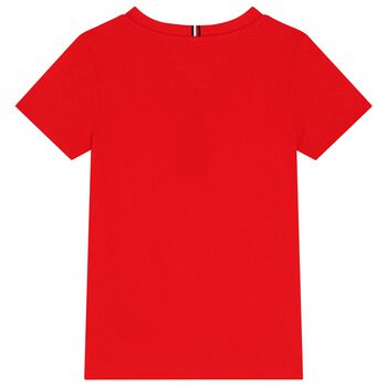 Boys Red  Logo T-Shirt