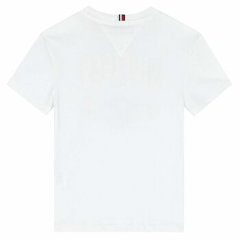 Boys White Logo T-Shirt