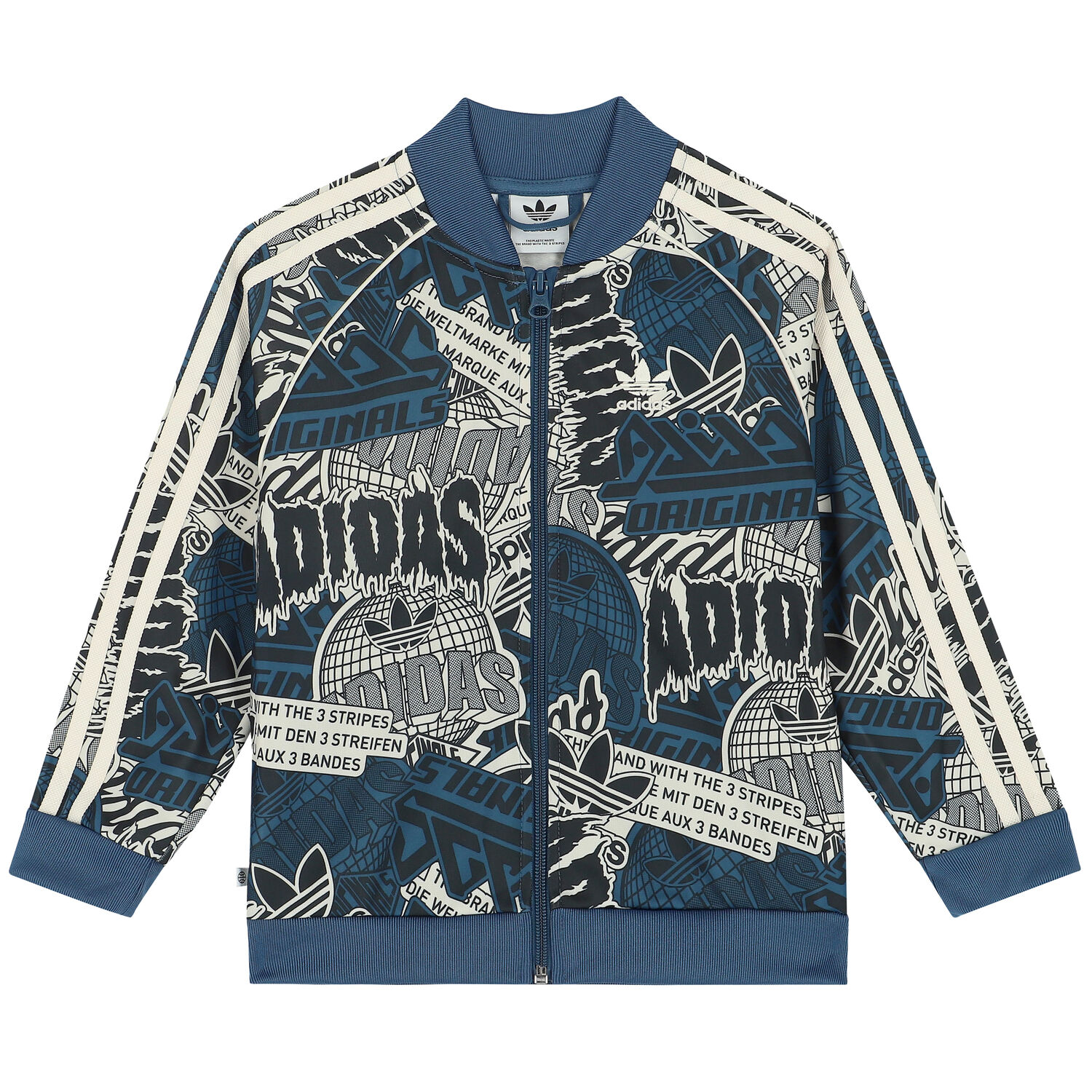 Blue Graphic Logo Tracksuit, 1, hi-res