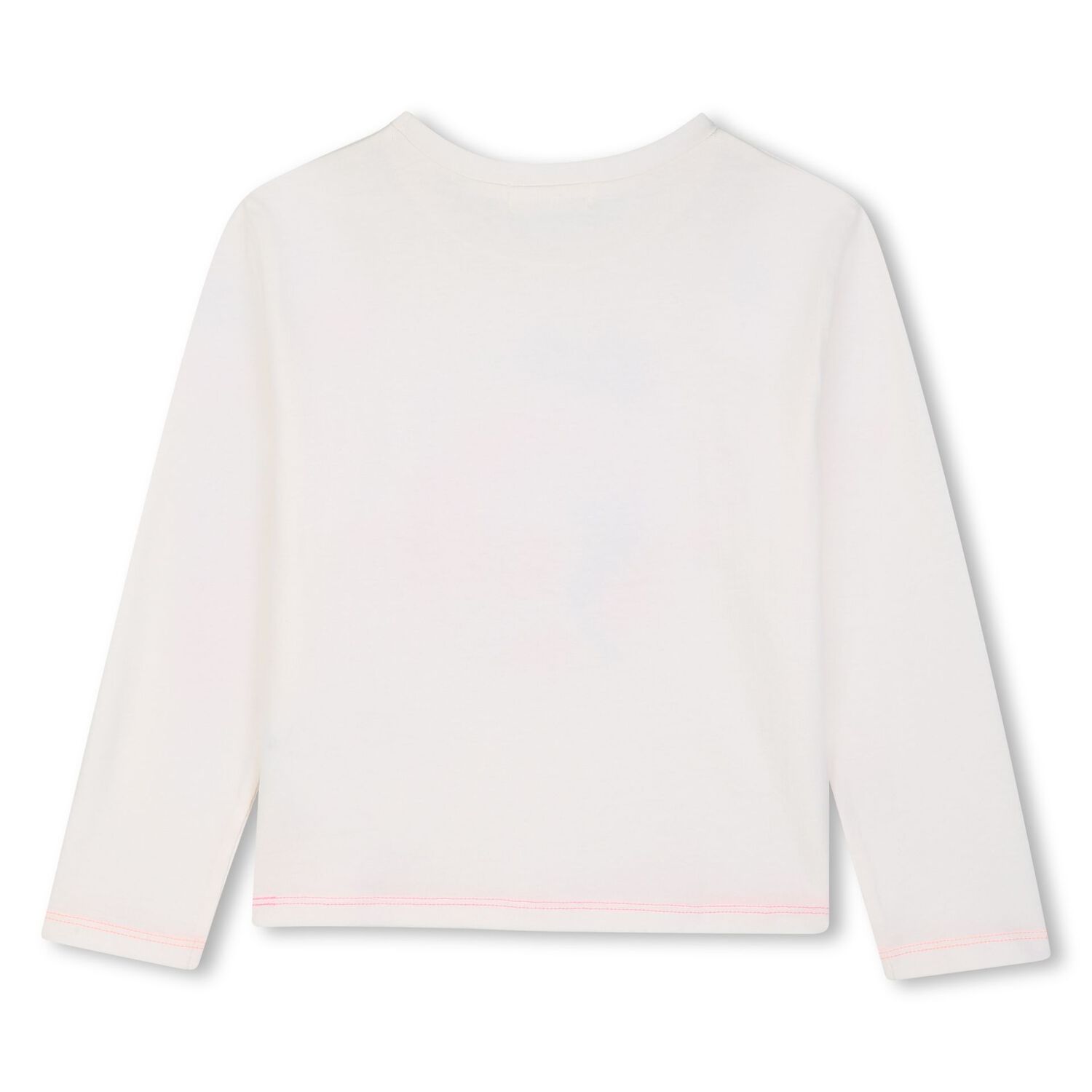 Girls Ivory Sequin Unicorn Long Sleeeve Top, 1, hi-res
