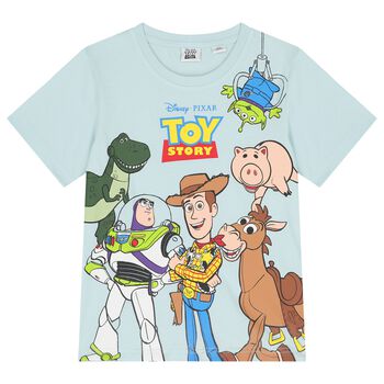 Boys Blue Disney Toy Story T-Shirt