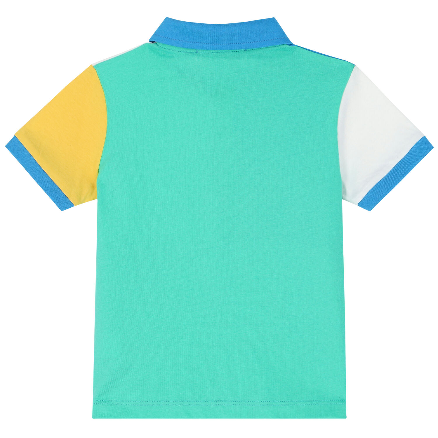 Younger Boys Multi-Colored Logo Polo Shirt, 1, hi-res