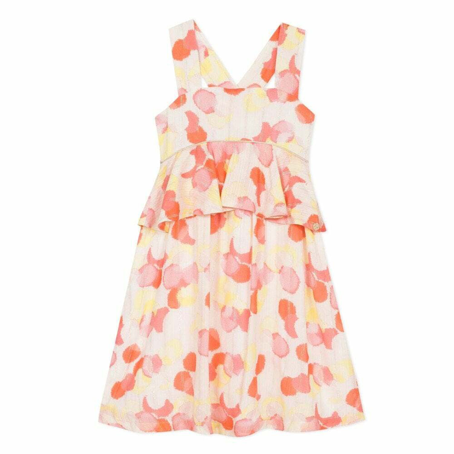 Girls Pink Summer Dress, 1, hi-res image number null