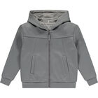 Boys Grey Logo Tracksuit, 1, hi-res