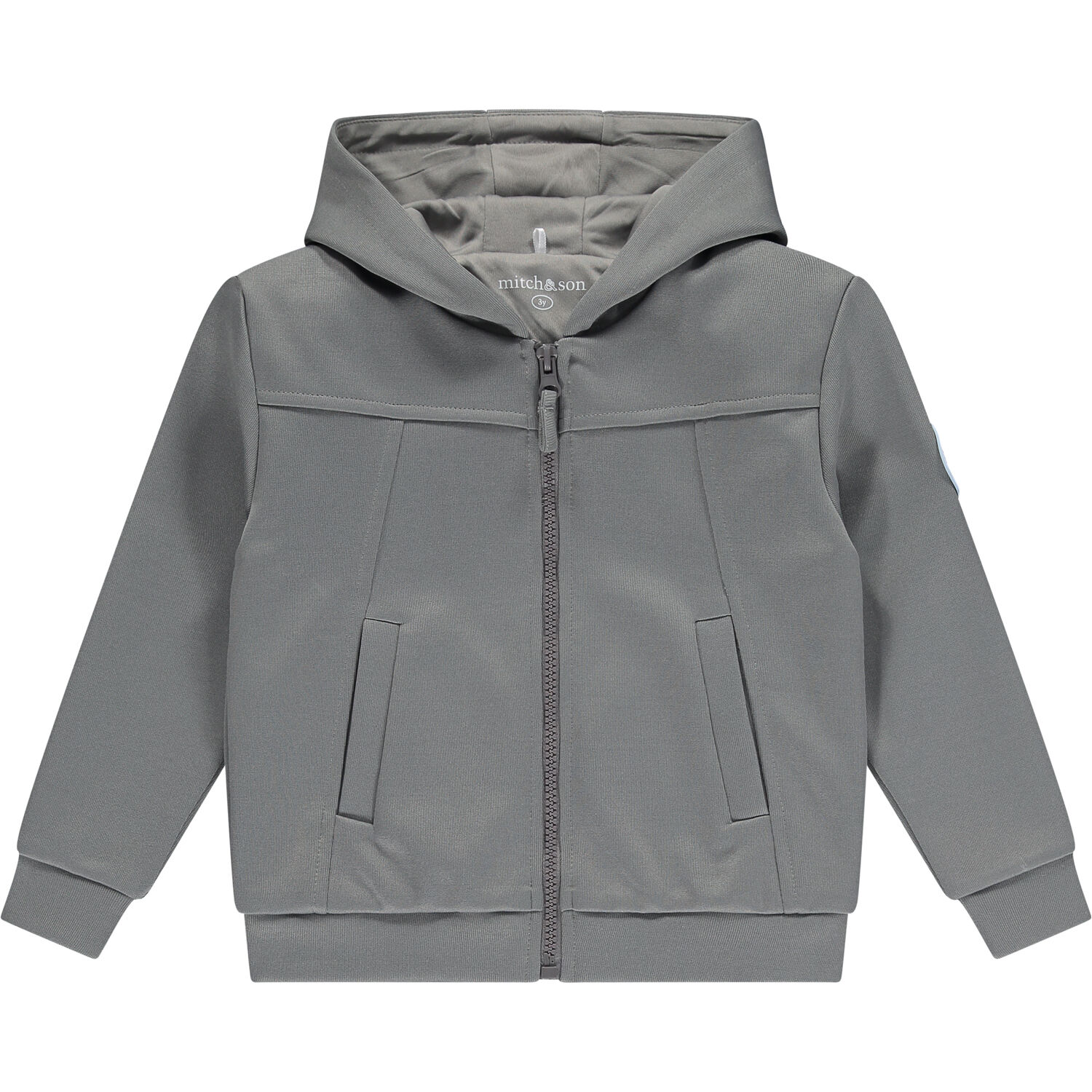 Boys Grey Logo Tracksuit, 1, hi-res image number null