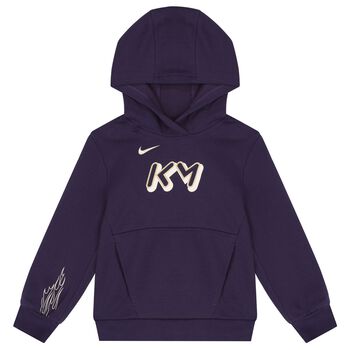 Boys Purple Mbappé Hooded Top