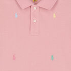 Girls Pink Logo Polo Shirt, 1, hi-res