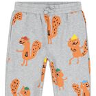 Boys Grey Squirrel Joggers, 1, hi-res