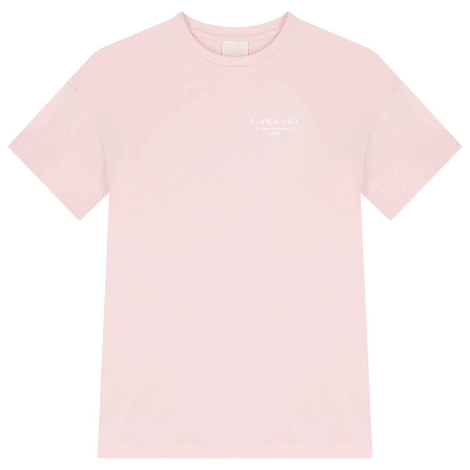 Girls Pink Logo T-Shirt Dress, 3, hi-res