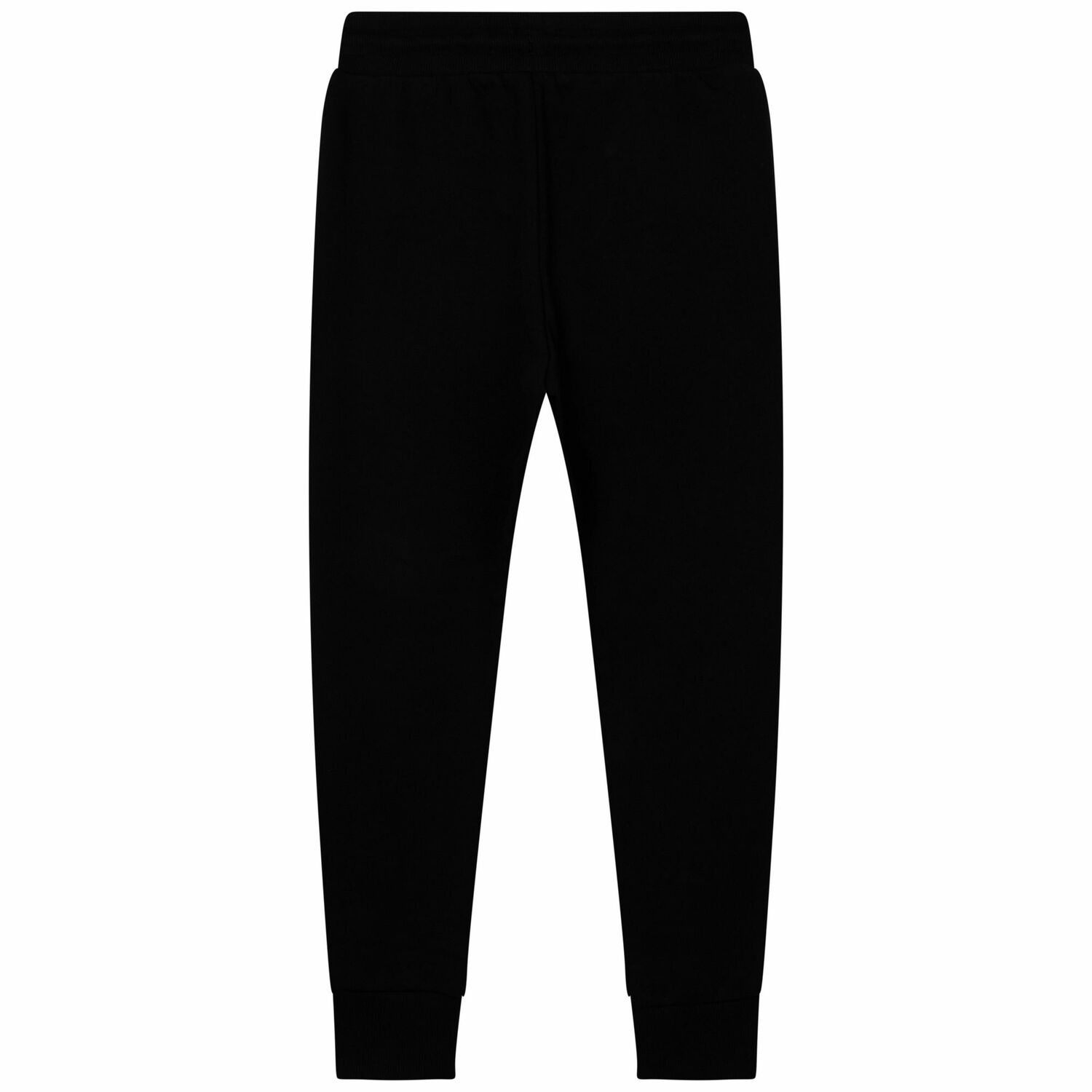 Girls Black Logo Joggers, 1, hi-res