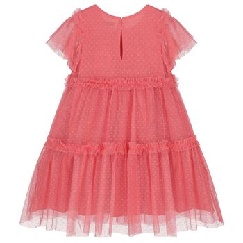 Girls Pink Tulle Dress