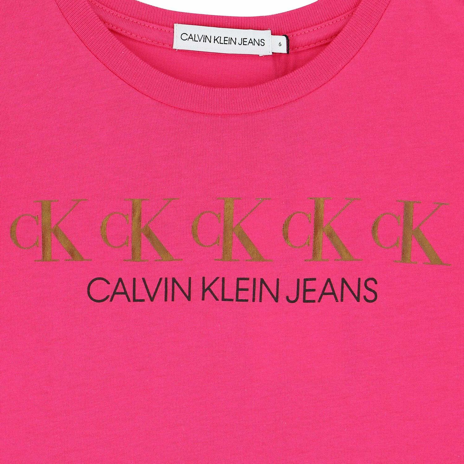 Girls Pink Logo T-Shirt, 1, hi-res image number null