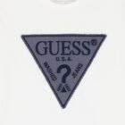 Boys White Logo T-Shirt, 1, hi-res