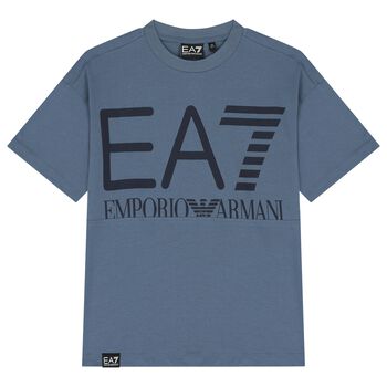 Boys Blue Logo T-Shirt