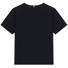 Boys Navy Logo T-Shirt, 1, hi-res