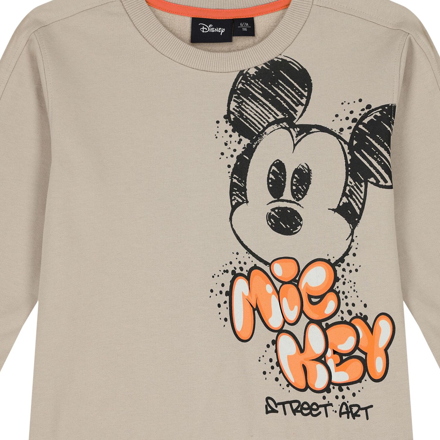 Boys Beige Disney Sweatshirt, 1, hi-res