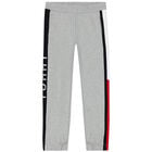 Boys Grey Logo Jogger, 1, hi-res