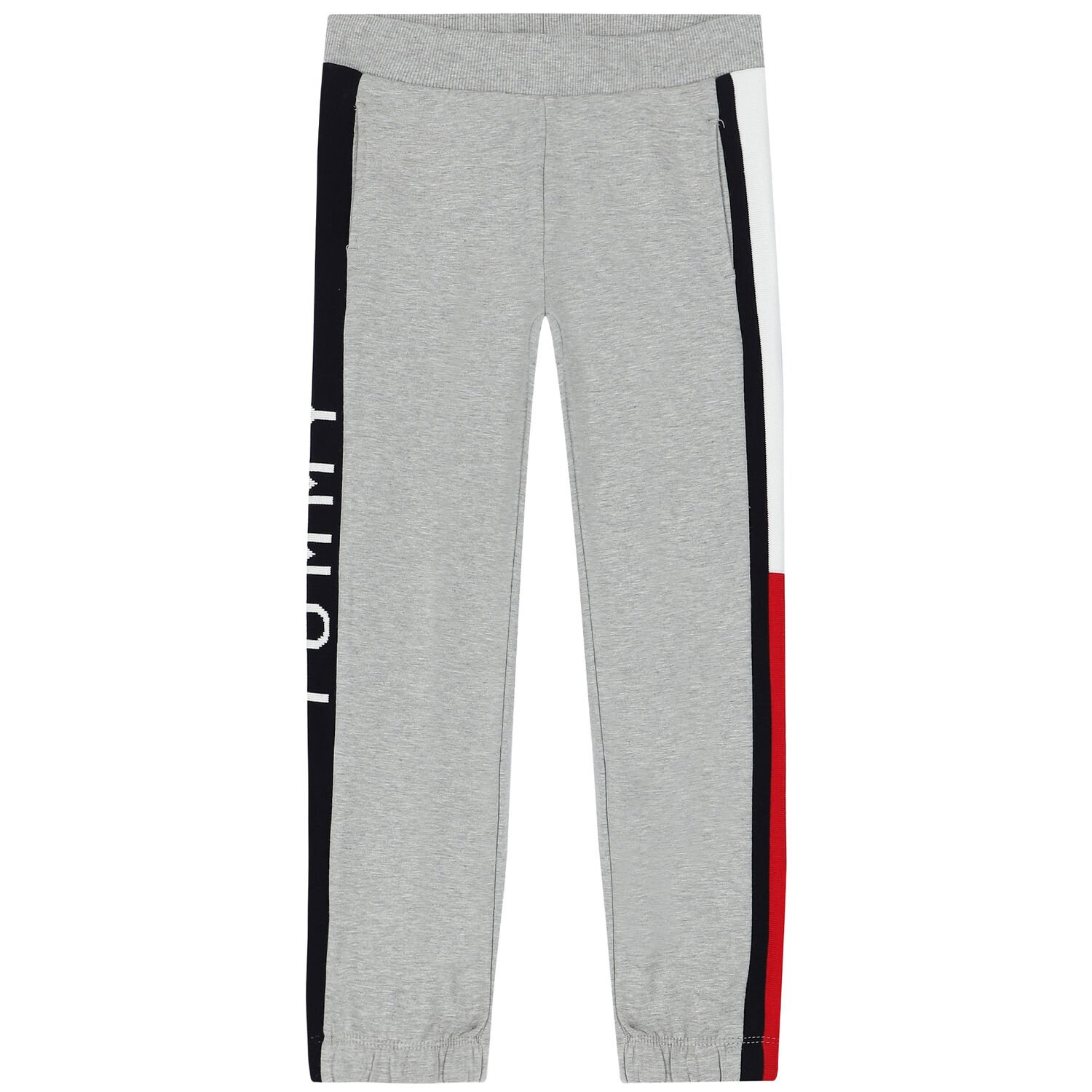 Boys Grey Logo Jogger, 1, hi-res